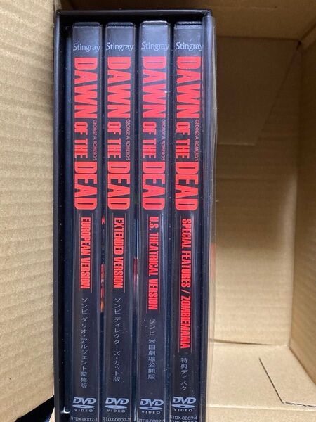 ゾンビ 新世紀完全版 5枚組 DVD-BOX DAWN OF THE DEAD 中古