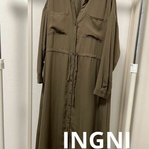 INGNI シャツワンピース