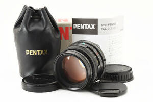 [ work properly beautiful goods ] Pentax PENTAX FA 77mm f1.8 Limited original box * attached great number 