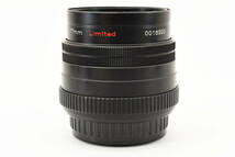 【完動美品】 ペンタックス PENTAX FA 77mm f1.8 Limited 元箱・付属多数_画像9