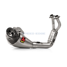 AKRAPOVIC アクラポビッチ S-Y7R8-HEGEHTJPA 政府認証マフラー RACING LINE(2-1) チタン 触媒付 MT-07(8BL-RM33J)/XSR700(8BL-RM41J)_画像2