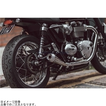 在庫あり Motone モートーン MTE160 スリップオンマフラー SATURN V ポリッシュ Bonneville T100/T120 (16-21)_画像3