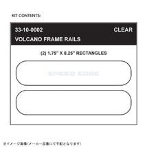 在庫あり STOMP ストンプグリップ 33-10-0002 汎用シート クリア VOLCANO ミニストリップ(4.5x21)x2_画像2