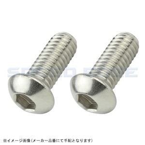 在庫あり POSH ポッシュ 900615-B2 ボタンキャップボルト(ステンレス)(2本入)M6X15mm