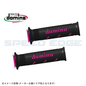 在庫あり domino ドミノ A25041C4340 グリップ ストリートタイプ ブラックXピンク