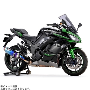 在庫あり BEET ビート 0222-KH2-BL NASSERT Evolution Type 2 スリップオン ブルーチタンNinja1000SX