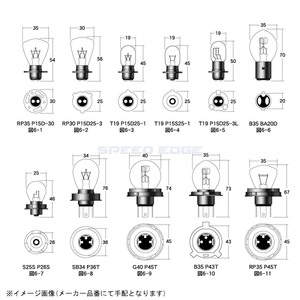 在庫あり M&Hマツシマ 1P2062 ヘッドライト用白熱電球 12v/15w 1個入