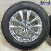 ハリアー エクストレイル RAV4 等 ジョーカー 7-17+40 5H114.3 ヨコハマ アイスガード 225/65R17 17インチ スタッドレス 4本セット 002R_画像2