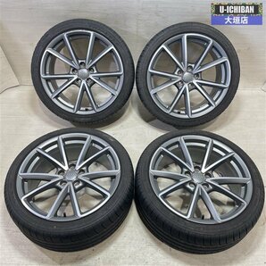 アウディ A6 等 アウディ 純正 8.5-19+43 5H112 2023年製 溝あり トライアングル SPORTEX TH201 255/35R19 19インチ 4本セット 002Rの画像1