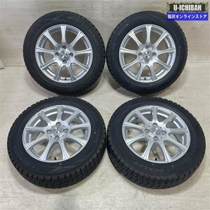 P10 アクア スイフト スペイド 等 ジョーカー 5.5-15+42 4H100 2020年製 ダンロップ WM02 175/65R15 15インチ スタッドレス 4本セット 009