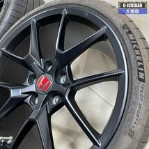 美品 ホンダ FL5 シビック タイプR 純正 9.5-19+60 5H120 2022年ｘ2/2023年ｘ2 ミシュラン PS4S 265/30R19 19インチ 4本セット 002R_画像5