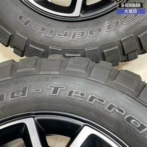 ジープ JL ラングラー ルビコン 純正 7.5-17+44.45 5H127 2020年製 BFG マッドテレーン KM2 255/75R17 111/108 17インチ 4本セット 002Rの画像8