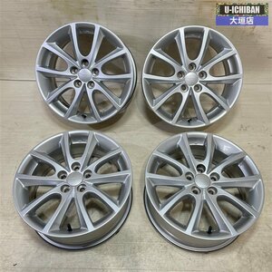 美品 Subaru Impreza Genuine 6.5-16+48 5H100 16 Inch Wheels 4本set 002R