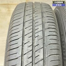 バリ溝 アクア ヴィッツ シュナイダー 5.5-14+38 4H100 グッドイヤー エフィシェントグリップ EG02 165/70R14 2022年製 14インチ 4本 002R_画像8