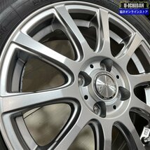 P10 アクア スイフト スペイド 等 LAYCEA 5.5-15+42 4H100 ヨコハマ アイスガードIG30 175/65R15 15インチ スタッドレス 4本セット 009_画像6