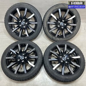 セレナ アクセラ 等 スマック 7-17+48 5H114.3 2020年製 グッドイヤー アイスナビ7 205/50R17 17インチ スタッドレス 4本セット 009k