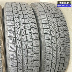 フィット シャトル 等 アクセルファイブ 5.5-15+50 4H100 ダンロップ WM02 175/65R15 15インチ スタッドレス 4本セット 009の画像10