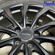 T33 エクストレイル 等 BALMINUM 7.5-18+42 5H114.3 2020年製 ヨコハマ アイスガードG075 235/60R18 18インチ スタッドレス 4本セット 009_画像4