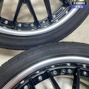 80系ノア ヴォクシー 等 Weds マーベリック709M 8-19+50(SLO) 5H114.3 トーヨー プロクセスC1S 225/40R19 19インチ 4本セット 002Rの画像8