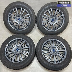 オデッセイ ヴェゼル クロスロード エリシオン 等 ABATIS 7-17+54 5H114.3 ヨコハマ iG70 215/60R17 17インチ スタッドレス 4本セット 002R