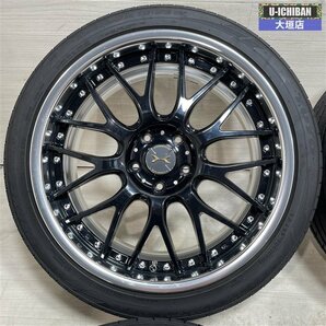 80系ノア ヴォクシー 等 Weds マーベリック709M 8-19+50(SLO) 5H114.3 トーヨー プロクセスC1S 225/40R19 19インチ 4本セット 002Rの画像2