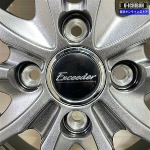 美品! パッソ タンク 等 Exceeder 5-14+38 4H100 AUTOBACS ノーストレックN5 165/65R14 2022年製 14インチ スタッドレス 4本セット 009の画像3