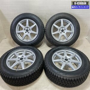 ボルボ XC60 等 未使用品 TECMAG 7-17+50 5H108 ブリヂストン DM-V2 235/65R17 17インチ スタッドレス 4本セット 009