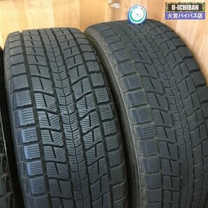 2021年 スタッドレス 225/55R18 98Q ダンロップ SJ8 & スバル SKフォレスター 純正ホイール 18インチ 7J +48 5H 114.3 4本セット W004の画像10