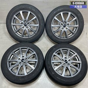 安い ユーロスピード 7-17+38 5H114.3 ハンコック KINERGY ECO RV 215/60R17 17インチ 20 アルファード エルグランド カローラクロス 002R