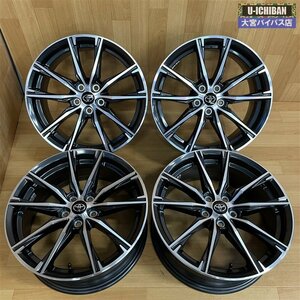 美品! 低走行品! 86 ZN6 純正 17インチ 7J +48 5H 100 4本 86 BRZ （ブレンボ装着車は不可） 等 トヨタ 004