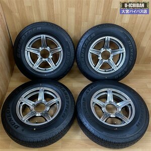 廃盤! 4×4エンジニア アーバンスポーツ SV 15インチ 5.5J +5 5H 139 & DL AT20 195/80R15 96S 4本 ジムニーシエラ JB74 JB43 等 ▼004