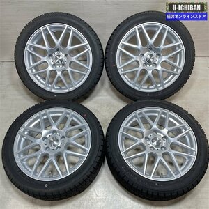 レクサスIS 等 D.O.S 7-17+38 5H114.3 グッドイヤー アイスナビ7 225/45R17 17インチ スタッドレス 4本セット 009