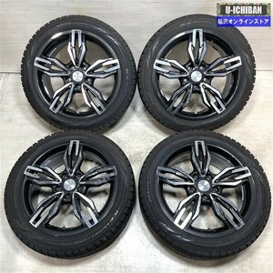 ミニ F54 クラブマン 等 ユーロバーン 7.5-17+52 5H112 ピレリ アイスアシンメトリコプラス 225/45R17 17 スタッドレス 4本セット 009