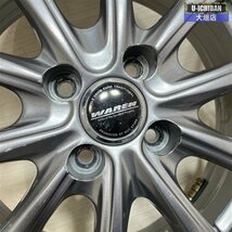 ヤリス アクア スイフト スペイド E12ノート MAZDA2 等 WAREN 5.5-15+43 4H100 15インチ ホイール 4本セット 002R_画像6