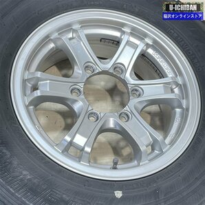 ハイエース 等 キーラーフォース 6-15+33 6H139.7 グッドイヤー アイスカーゴ 195/80R15 107/105 15インチ スタッドレス 4本セット 009の画像5