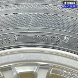 ハイエース 等 キーラーフォース 6-15+33 6H139.7 グッドイヤー アイスカーゴ 195/80R15 107/105 15インチ スタッドレス 4本セット 009の画像7