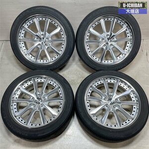 アルファード ヴェルファイア 等 レオンハルト イエガー 8.5-19+30 5H114.3 トーヨー トランパスLuⅡ 245/45R19 19インチ 4本セット 002R