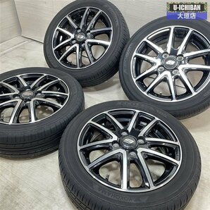 安い 165/55R14 軽 ライフ ゼスト セルボ MRワゴン ストレンジャー 4.5-14+44 4H100 ヨコハマ エコス ES31 165/55R14 14インチ 4本 002Rの画像6