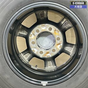 トヨタ ハイエース純正 アルミ 6-15+35 6H139 ブリヂストン エコピア RD613 195/80R15 107/105LT 15インチ 4本セット 002Rの画像5