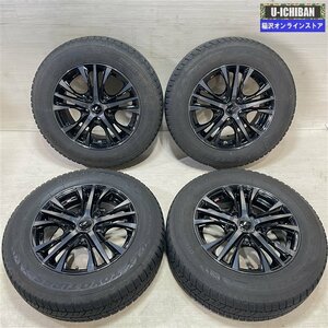 セレナ ランディ ルミオン 等 レオニスUC 6-15+45 5H114.3 トーヨー GIZ2 195/65R15 2021年製 15インチ スタッドレス 4本セット 009