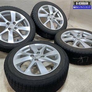 トヨタ アクア 純正 6-16+51 4H100 2021年製 ヨコハマ アイスガードIG70 195/50R16 16インチ スタッドレス 4本セット 009の画像6