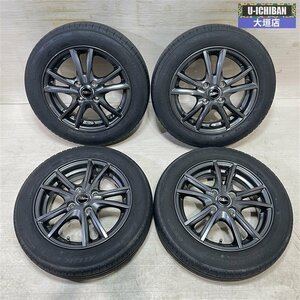 軽 スペーシア タント ワゴンＲ デイズ Ｎ-BOX ミラ 等 ニルヴァーナ 4.5-14+45 4H100 ファルケン 155/65R14 14インチ 4本セット 002R