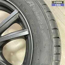 軽 スペーシア タント ワゴンＲ デイズ Ｎ-BOX ミラ 等 ニルヴァーナ 4.5-14+45 4H100 ファルケン 155/65R14 14インチ 4本セット 002R_画像7