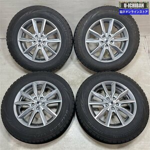 SHフォレスター 等 SEIN SV 6.5-16+48 5H100 ブリヂストン ブリザックVRX 215/65R16 16インチ スタッドレス 4本セット 009