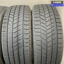 プリウス カローラスポーツ 等 ESTROSA トヨタ車用 6.5-15+40 5H100 ブリヂストン VRX3 195/65R15 15インチ スタッドレス 4本セット 009_画像10