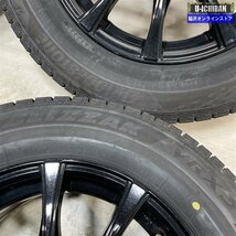 プリウス カローラスポーツ 等 ESTROSA トヨタ車用 6.5-15+40 5H100 ブリヂストン VRX3 195/65R15 15インチ スタッドレス 4本セット 009_画像8