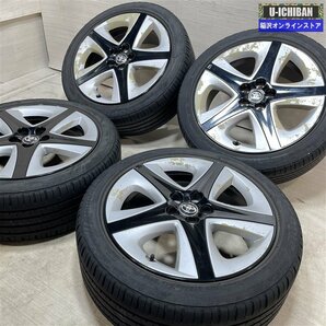 50系 プリウス 純正 7-17+50 5H100 ブリヂストン エコピアNH100 215/45R17 17インチ 4本セット 009の画像6