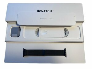 【中古品】Apple Watch SE スペースグレイ（第一世代）40mm GPSモデル　ミラネーゼループ付き