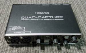 YI コ4-1 Roland ローランド QUAD-CAPTURE オーディオ インターフェース UA-55 中古 現状品