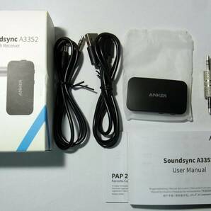 YI ア4-93 Anker Soundsync A3352 アンカー Bluetoothレシーバー の画像3